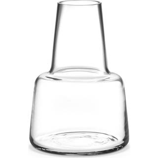 Holmegaard Flora vase mellem hals 12 cm Klar