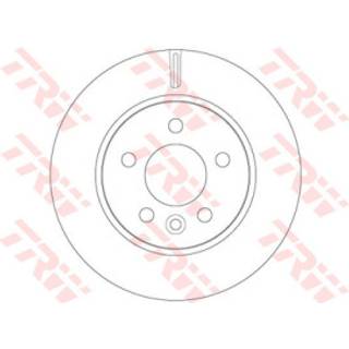 Bremseskive TRW DF6482