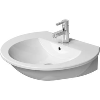Duravit Darling New vask 55 cm med hanehul og wondergliss