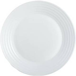 Luminarc Flad Plade Luminarc 8013636 Hvid Glas