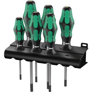 Wera 367/6 TORX® skruetrækkersæt kraftform plus + rack ( 05028062001 )