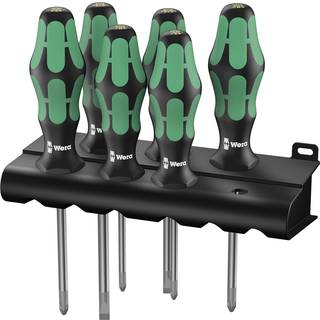 Wera 335/350/355/6 Skruetrækkersæt 6 dele