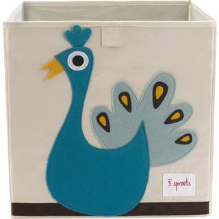 3Sprouts - Kasser til rumdeler til børn - Multi - 33cm x 33cm x 33cm - Pixie