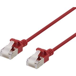 U/FTP Cat6a patchkabel, 5m, slim 3,8mm – Sort