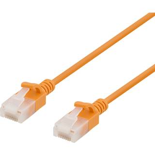 Cat 6a U/UTP LSZH Netværkskabel - Slim - Grå - 5 m
