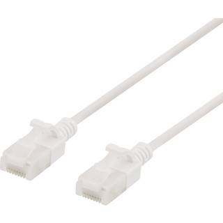 DELTACO Slim U/UTP LSZH 30cm white