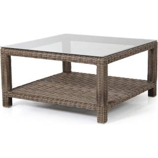 Brafab, Ninja Sofabord 90x90 cm Rustik Polyrattan Brafab