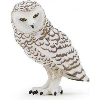 Papo -hand -malet - figur -Wild Animal Kingdom - Snowy Owl -50167 -Collectible - For børn - Velegnet til drenge og piger - fra 3 år gammel