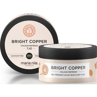 maria nila Colour Refresh Non-Permanent Colour Masque 7.40 Bright Copper