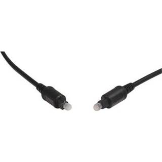 DELTACO optisk kabel til digitalt lyd, Toslink-Toslink, 3m
