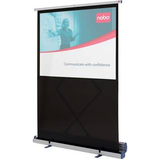 Lærred bærbart på gulvstand Nobo 162x122cm 4:3 1901956