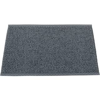 Pappelina, Svea tæppe 70x50 cm granit / black metallic