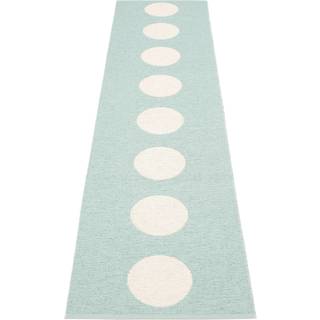 Pappelina, Vera tæppe 70x300 cm pale turquoise / vanilla
