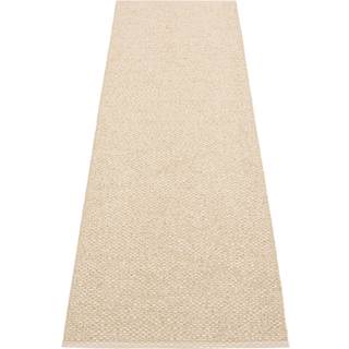 Pappelina, Svea tæppe 70x240 cm beige / champagne metallic