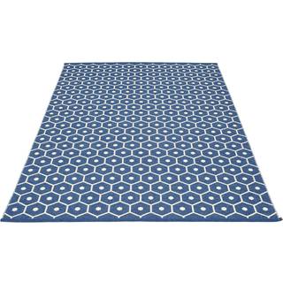 Pappelina, Honey tæppe 180x260 cm denim / vanilla