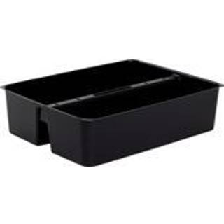 Indsats til opbevaringskurv/kasse Nordiska Plast Store It, sort, 345 x 265 x 90 mm