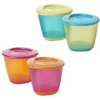 Tommee Tippee Pop-ups plastikbøtter til madopbevaring 2x110 ml - 2x110 ml