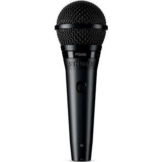 Shure Pga58-mikrofon + 1/4"-xlr-kabel