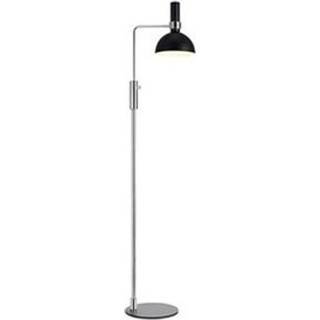 Markslöjd - Larry Gulvlampe Black/Brushed Brass