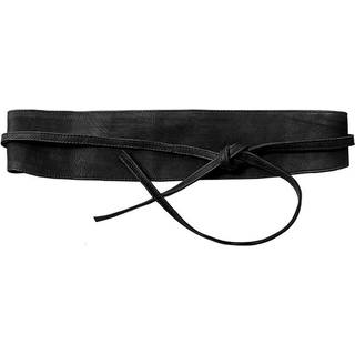 Pieces - Pcvibs Leather Tie Waist Belt - 1753272 Cognac