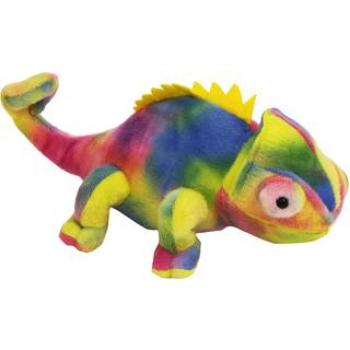 Wild Republic Chameleon Plush Fyldte Animal Plush Legetøjsgaver til Kids Cuddleekins 8 tommer gul