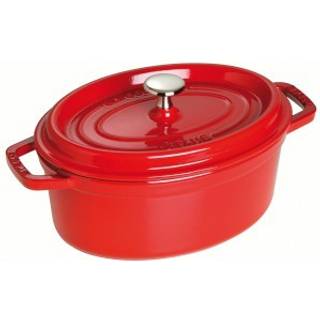 Oval Cocotte gryde, støbejern, 27cm/3,2L, Graphite Grey - Staub