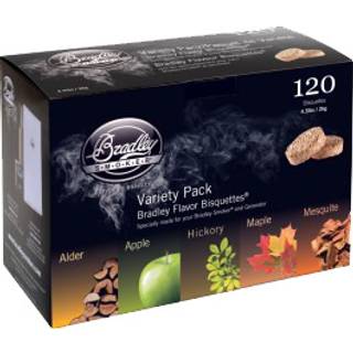 Bradley 120 stk. Bisquettes - Five Flavour Varieties ✓ På lager - klar til levering og afhentning