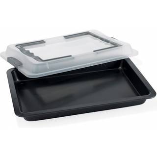 Funktion Bageplade Baking pan with lid 42x29 cm grey