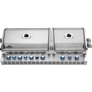 Napoleon Prestige Pro 825 Indbygningsgrill, 2 x Sizzle Zone, smoker tray, 4 bundbrændere, rustfri - BIPRO825RBIPSS-3