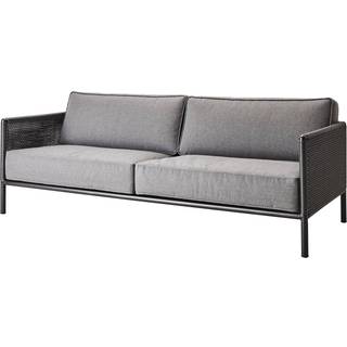 Cane-line Encore 3-personers sofa Cane-Line airtouch lava grey/dark grey
