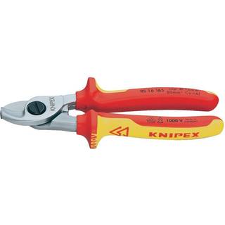 KNIPEX Kabelsaks isoleret med flerkomponent-håndtag, vde-godkendt 165 mm