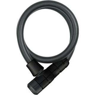 Abus spirallås racer 6415 sort 120cm 15 mm