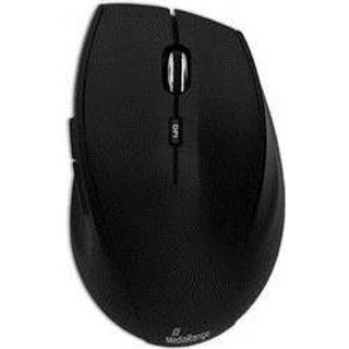 MediaRange - Mus - Optisk - 5 knapper - Sort