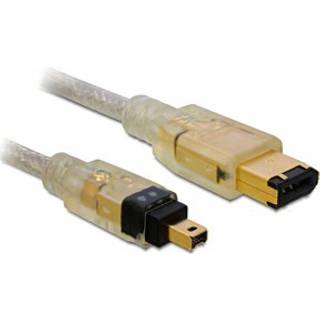Delock - Firewire 400 kabel - 6 pin han til 4 pin han - 1 m