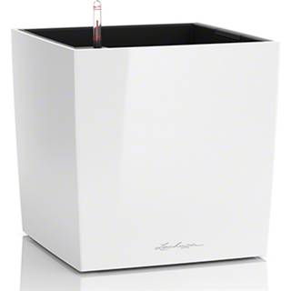 Lechuza Cube Cottage udendørs krukke til blomster med selvvandinssystem Granit 30 x 30 x H30 cm