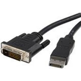StarTech.com DP2DVIMM10 videokabel adapter 3 m DisplayPort DVI-D Sort