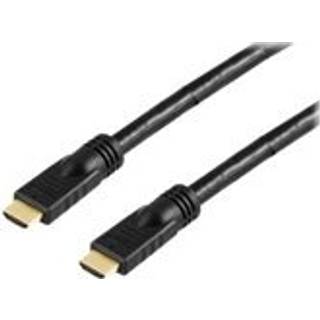 DELTACO HDMI with Ethernet cable HDMI 25m Black