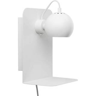 Frandsen - Ball USB Ø12 Væglampe, Matt Hvid