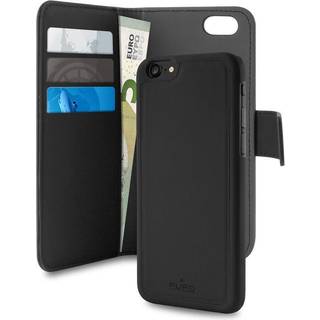 PURO Magnet Wallet 2-i-1 iPhone 8/7 & iPhone 6, 6S - Sort
