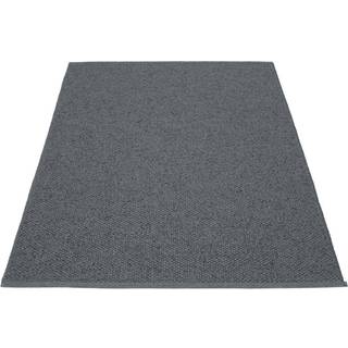 Pappelina, Svea tæppe 180x260 cm granit / black metallic