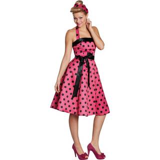 Pink 50er kjole