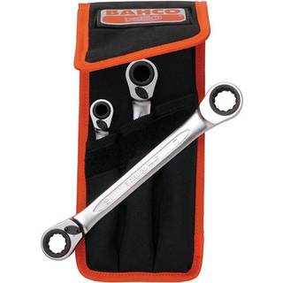 BAHCO S4RM - box-end ratcheting wrench set - 3 pieces