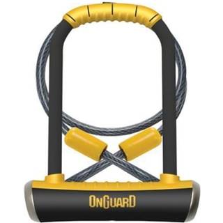 Bøjlelåse ONGUARD Ulock Pitbull Dt & Cable 115x230x14mm, 120x10mm