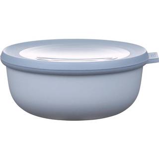 Cirqula Skål m/låg fra Mepal - Nordic white farve - Polypropylene