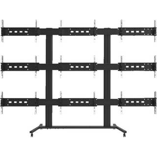 Multibrackets M Public Video Wall Stand 9-Screens 40-55" Black 360 kg 55" 800 x 400 mm