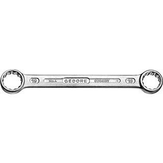 Gedore Dobbelt ringnøgle flad udførelse 24x27mm
