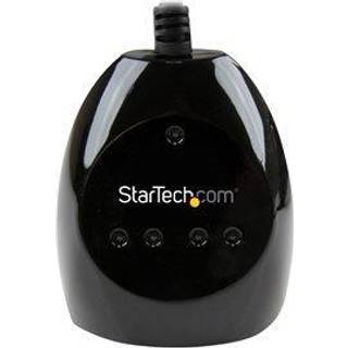 StarTech.com 15m USB 2.0 Active Cable with 4 Port Hub - hub - 4 ports USB hub - 4 ports - Sort