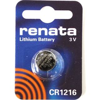 Renata CR1216 (1 stk.) - Lithium Knapcelle