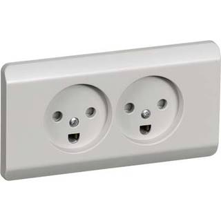 LK Opus66 stikk 2m m/j 2tænd lgrå