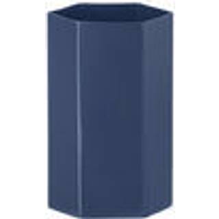 Ferm Living - Hexagon vase - blå
